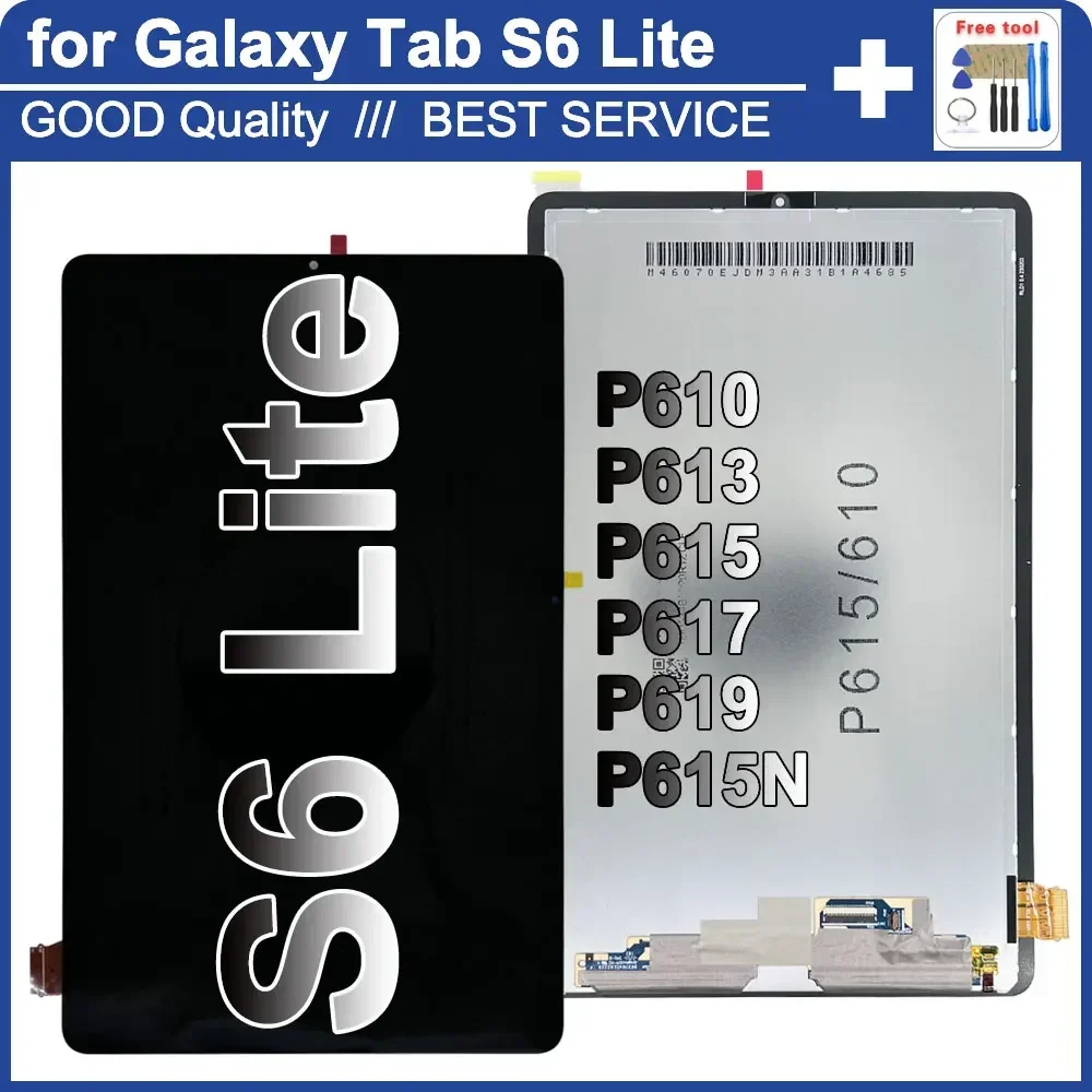 Tablet Accessories For Samsung - 100% หน้าจอใหม่สําหรับ Samsung Galaxy Tab S6