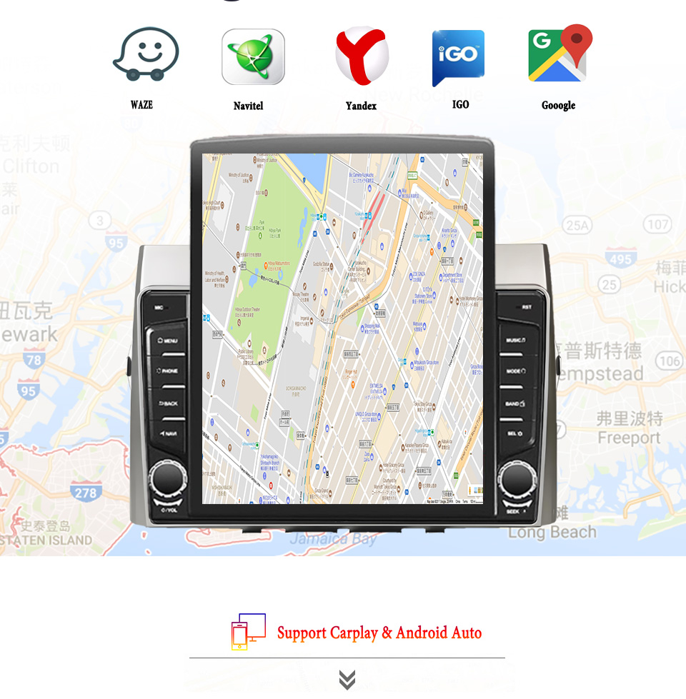 Tablet Danish Mobile & Accessories Photos - 8G + 128G แอนดรอยด์14สำหรับ Toyota Corolla