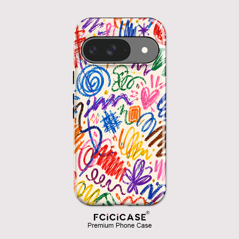 Google Pixel 8A - เคสโทรศัพท์ลายศิลปะ Fcicicase สำหรับ Google Pixel 10A