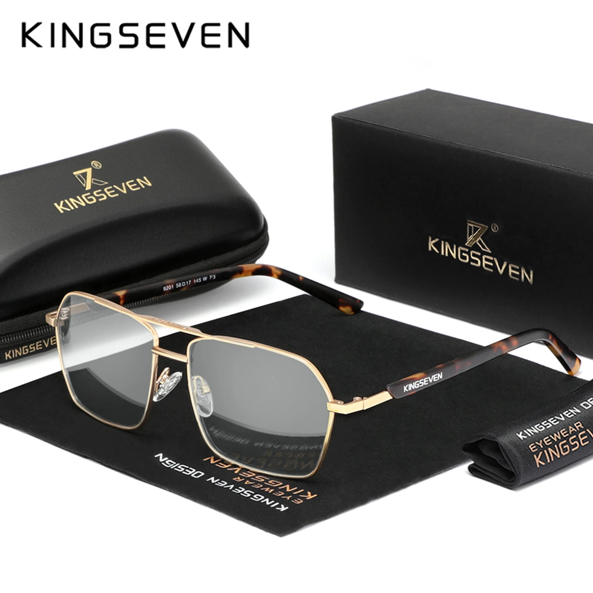 Tablet Accessories For Girls - แว่นตาป้องกันแสงสีฟ้า KINGSEVEN รุ่นคลาสสิก สำหรับผู้ชายและผู้หญิง อุปกรณ์ป้องกันสายตาสำหรับใช้งานคอมพิวเตอร์และโทรศัพท์มือถือ