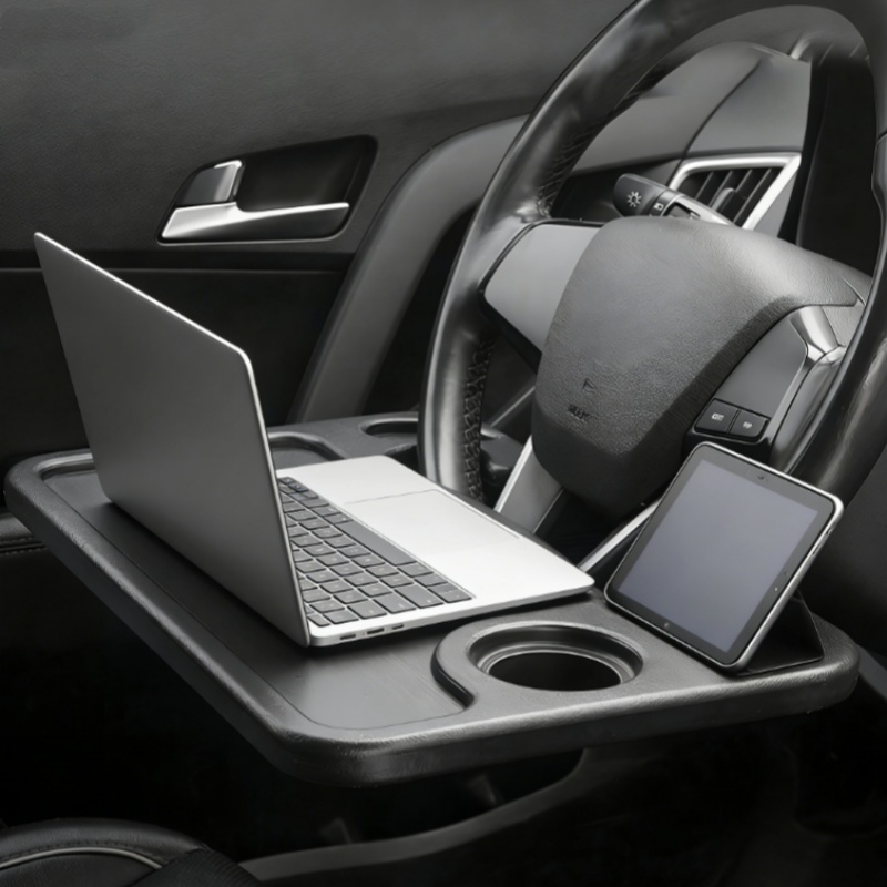Tablet Accessories Must Have - โต๊ะติดพวงมาลัยรถยนต์ ที่วางแล็ปท็อป แท็บเล็ต อเนกประสงค์ โต๊ะรับประทานอาหารแบบพกพา อุปกรณ์ตกแต่งภายในรถยนต์