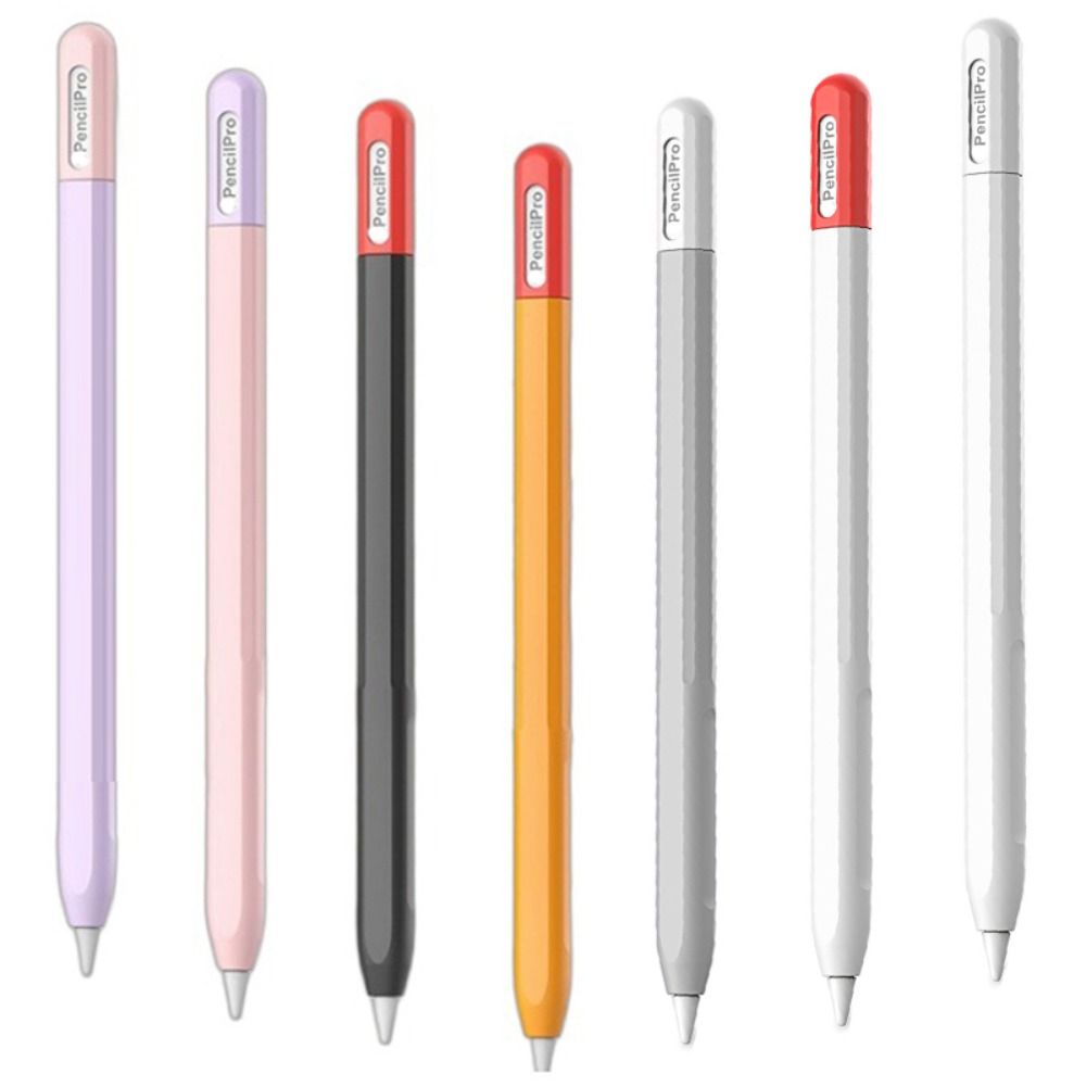 Iphone Tablet Accessories - ซิลิโคนแท็บเล็ตเคสใส่ดินสอกันลื่นกันกระแทกปลอกสไตลัสกันน้ำแบบ Ergonomic ฝาครอบปากกาหน้าจอสัมผัสสำหรับแอปเปิ้ลเพนซิลโปร