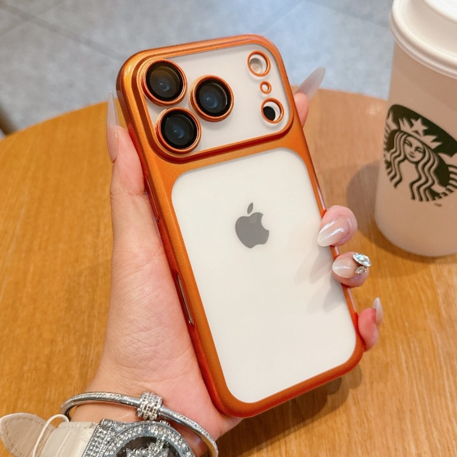 Tablet Accessories For Girls - เคสเคลือบด้านหรูหราแบบใสสำหรับ iPhone 17 Pro 16 15