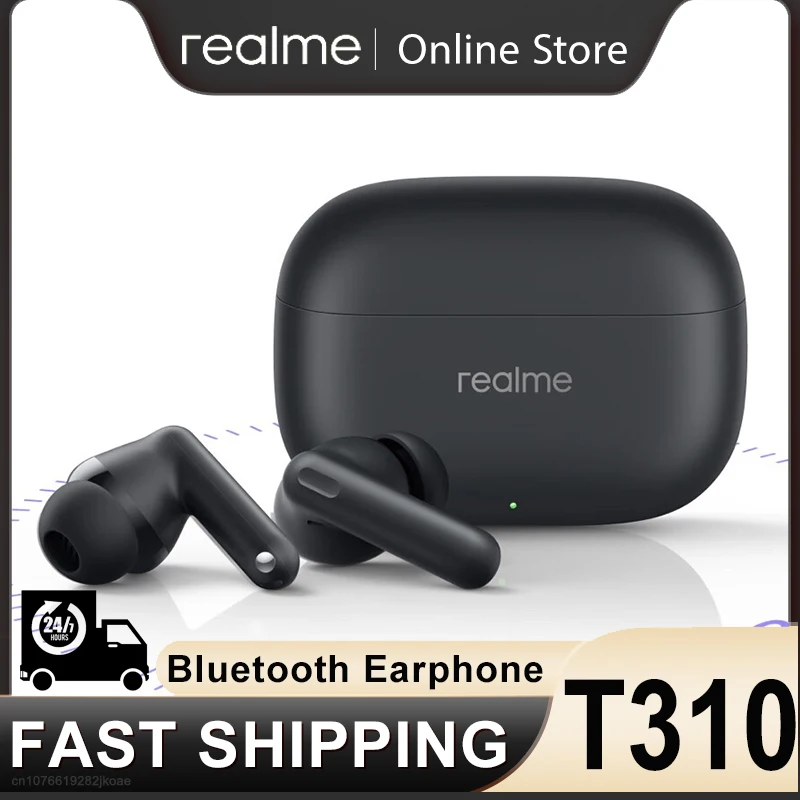 Realme Tablet Accessories - Realme Buds T310 TWS หูฟังไร้สายบลูทูธ 5.4