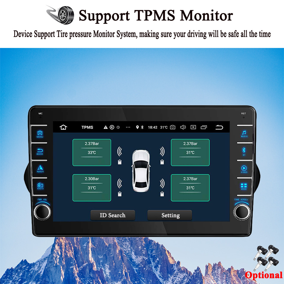Tablet Danish Mobile & Accessories Photos - วิทยุติดรถยนต์ระบบ Android 14 ขนาด 8G 128G