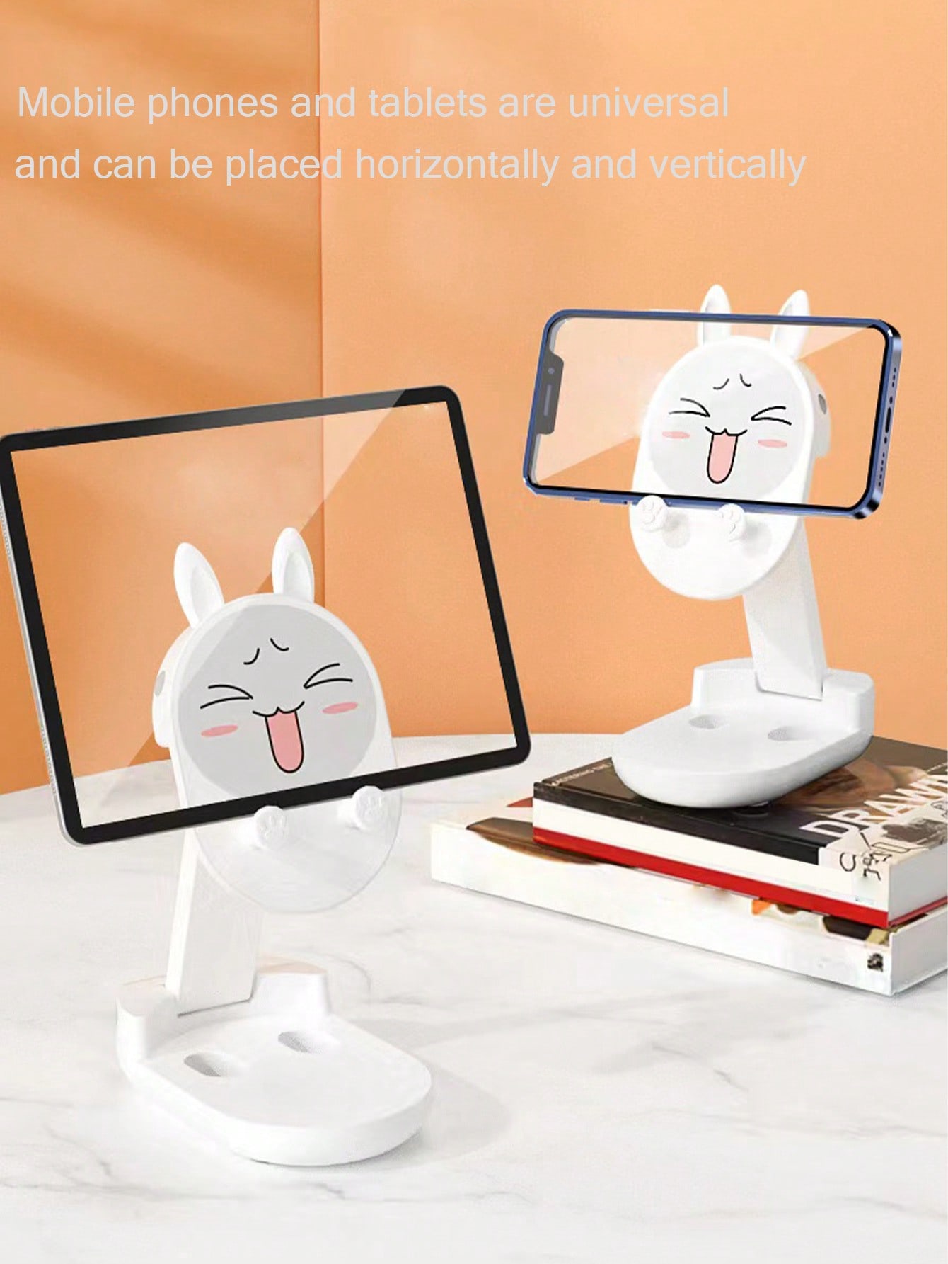 Tablet Accessories For Students - ขาตั้งโทรศัพท์ตั้งโต๊ะ สไตล์การ์ตูน ของขวัญนักเรียนสาวๆ เหมาะสำหรับแท็บเล็ต ไลฟ์สด ของตกแต่งสร้างสรรค์
