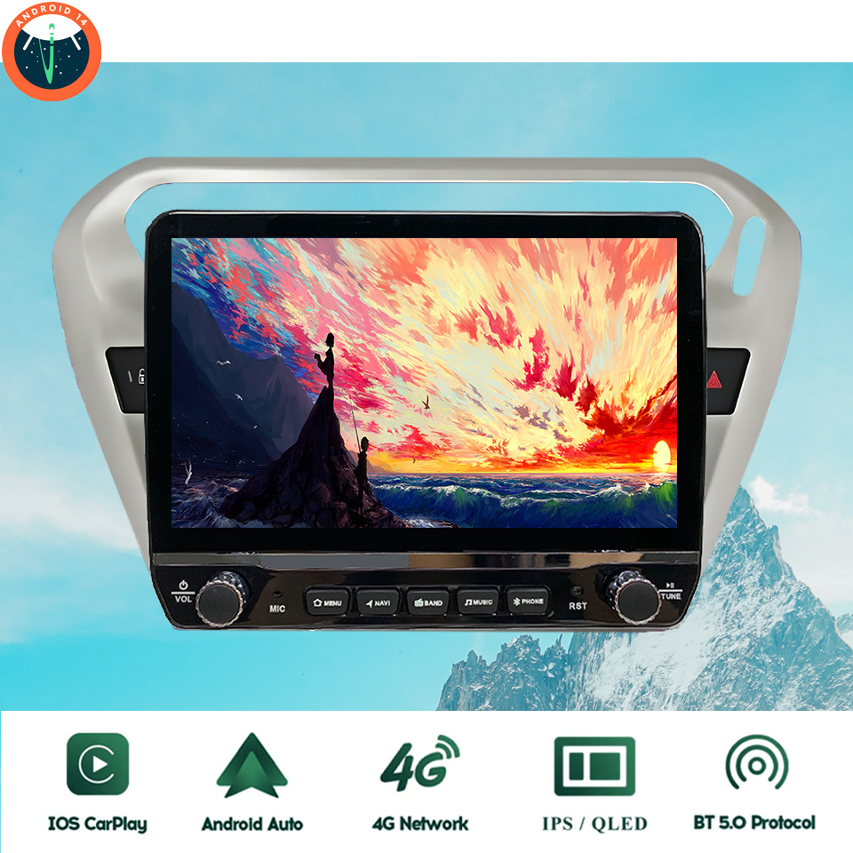 Tablet Danish Mobile & Accessories Photos - แท็บเล็ตพีซีมัลติมีเดียในรถยนต์ระบบ Android 14 สำหรับ Peugeot 301
