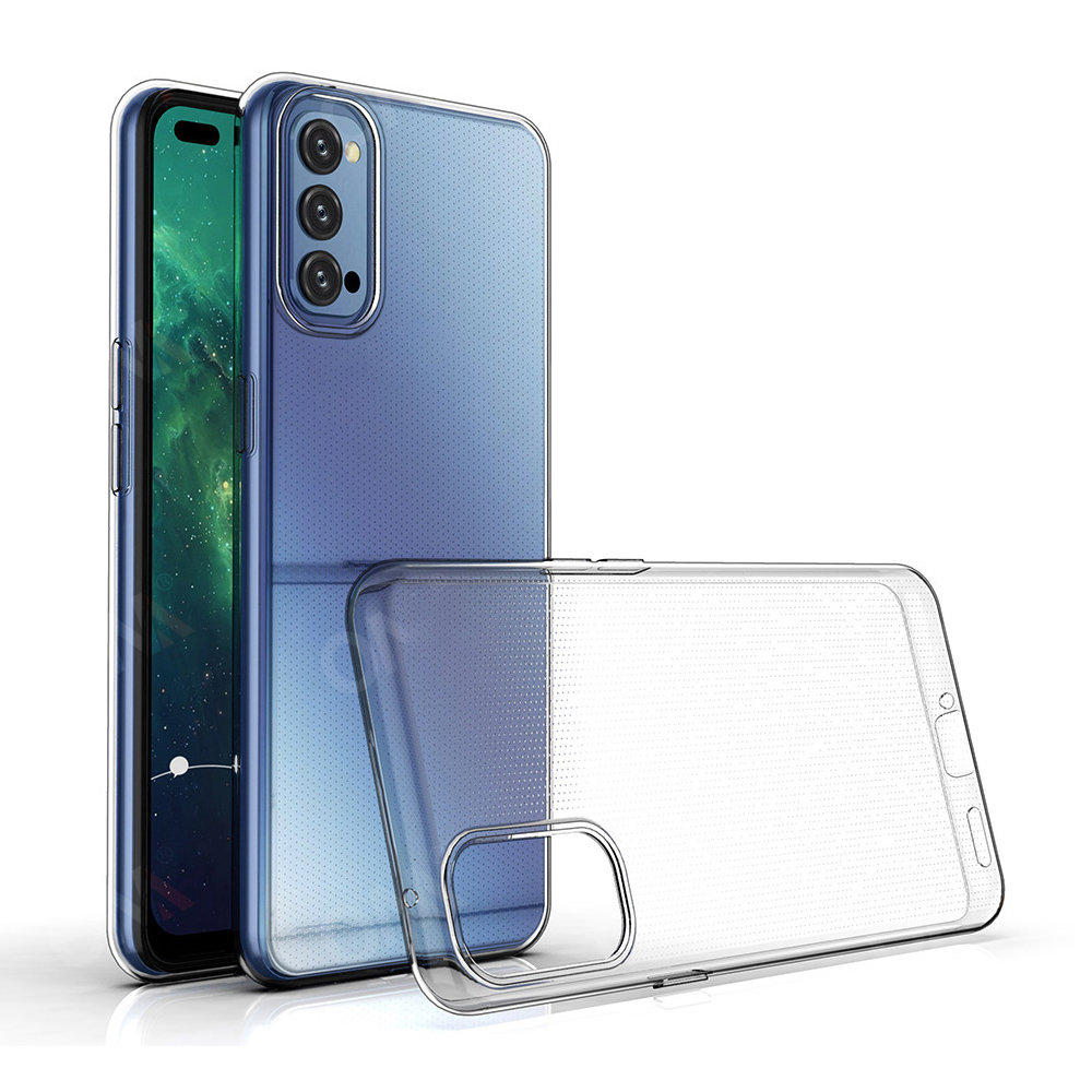 Oppo Tablet Accessories - เคสโทรศัพท์ซิลิโคนใสสำหรับ OPPO Realme 7 7i X7