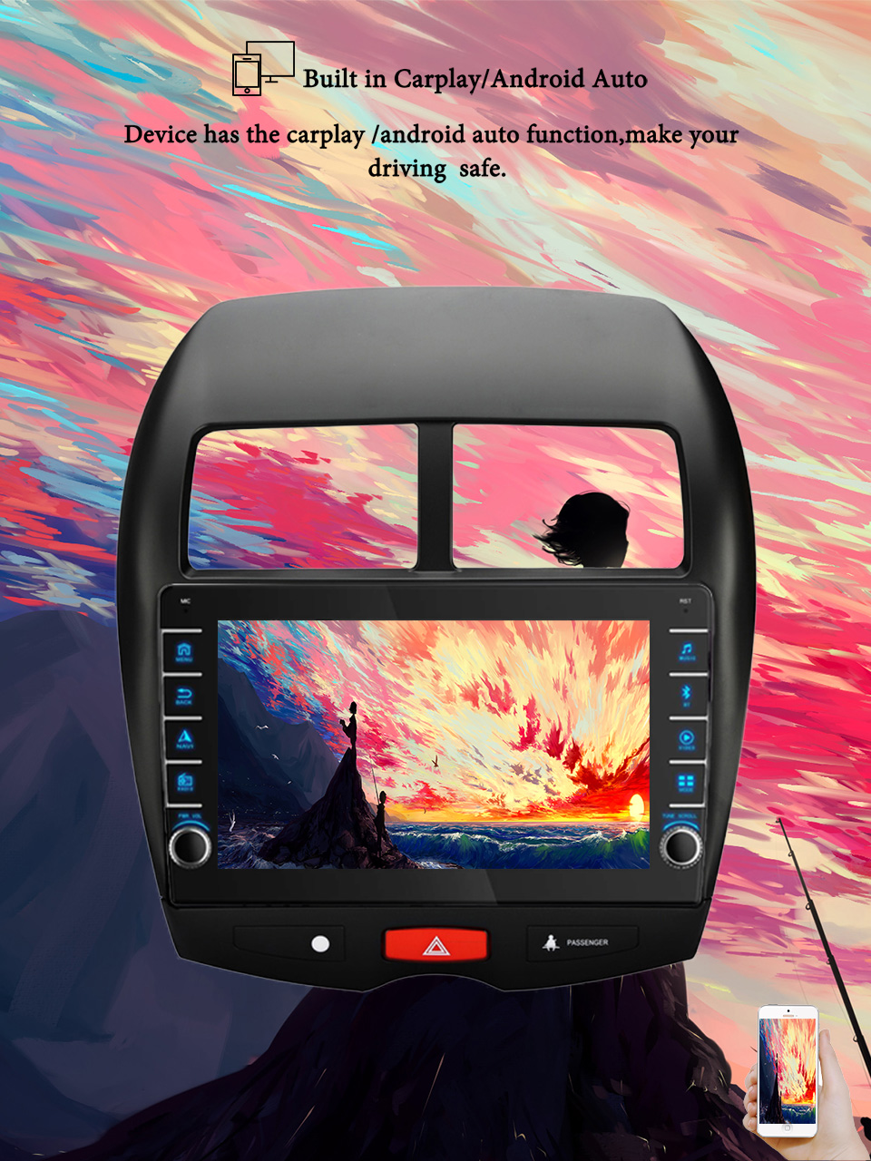 Tablet Danish Mobile & Accessories Photos - 8G + 128G Android 14 สําหรับMitsubishi