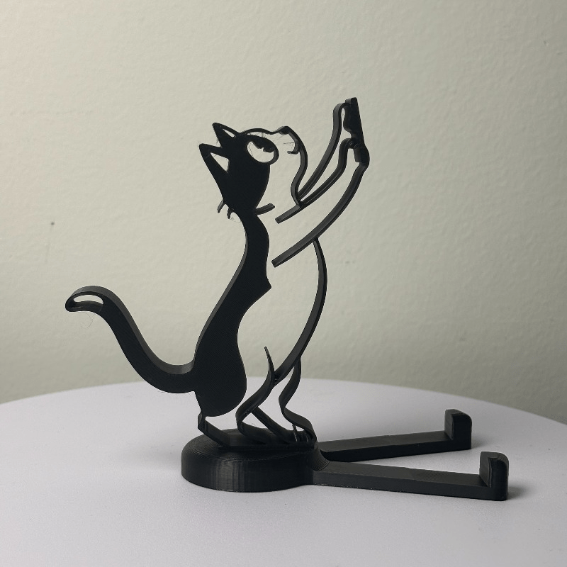 ที่วางโทรศัพท์รูปแมวแบบมินิมอล - Useful Tablet Accessories บทวิจารณ์และราคา