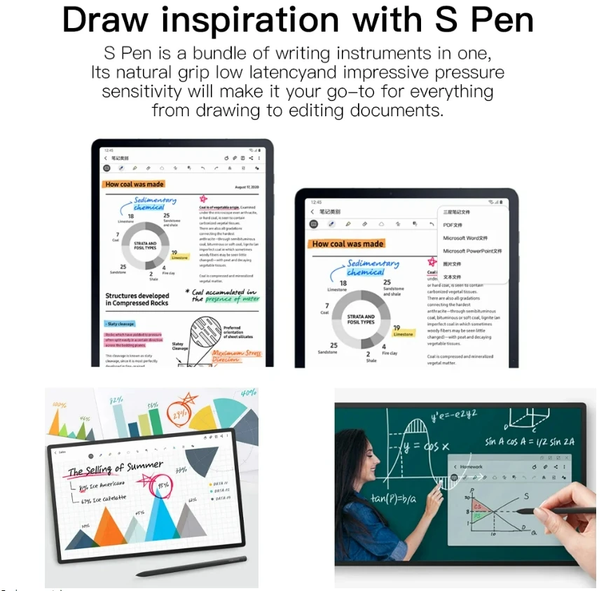 ปากกาสไตลัส S Pen สำหรับแท็บเล - Bluetooth Trackpad บทวิจารณ์และราคา