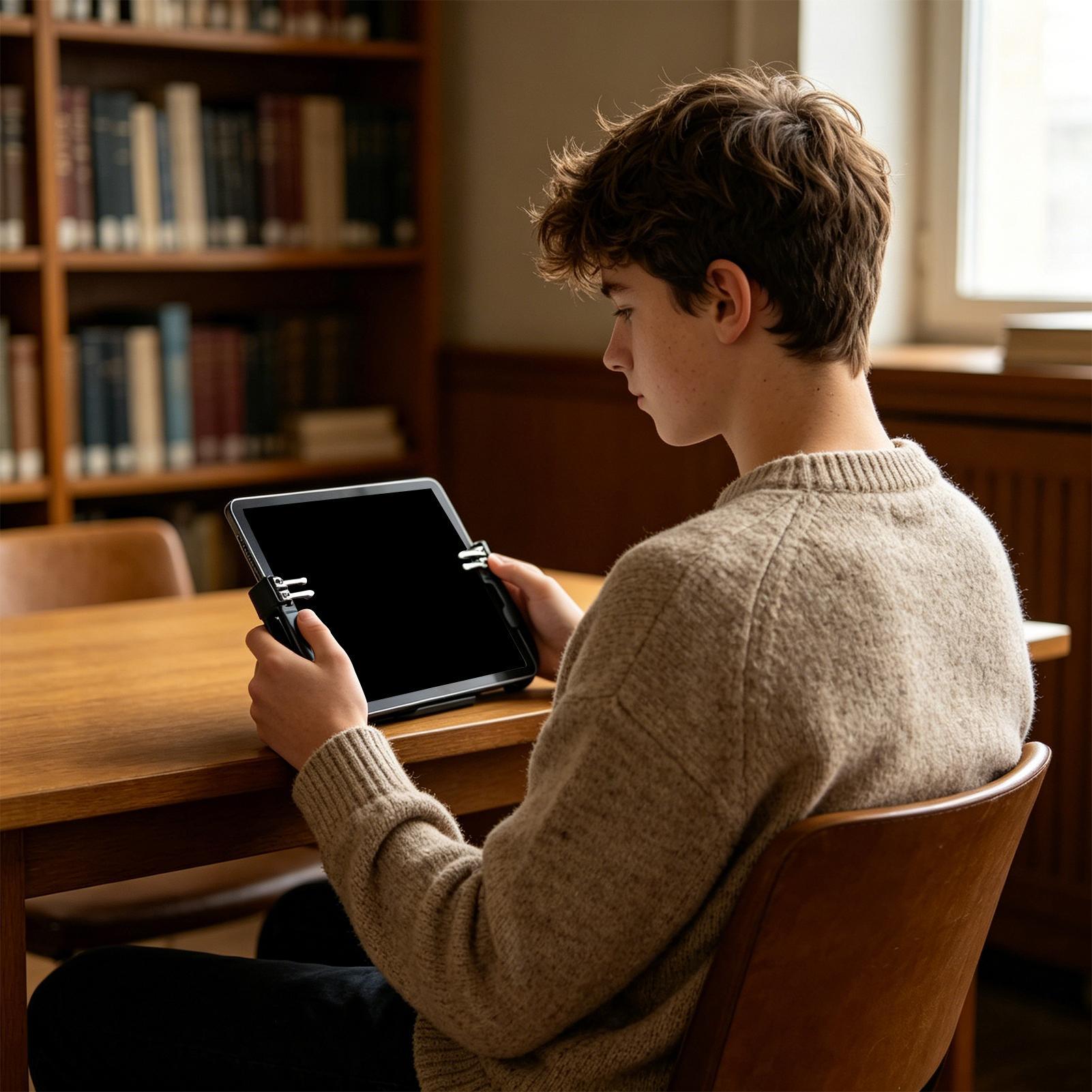 ตัวควบคุมเกมแบบหกนิ้ว อุปกรณ์เ - Tablet Accessories For Students บทวิจารณ์และราคา