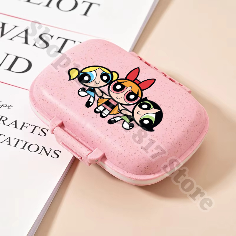 กล่องเก็บยาพลาสติกพกพาลายพาวเว - Tablet Cute Accessories บทวิจารณ์และราคา
