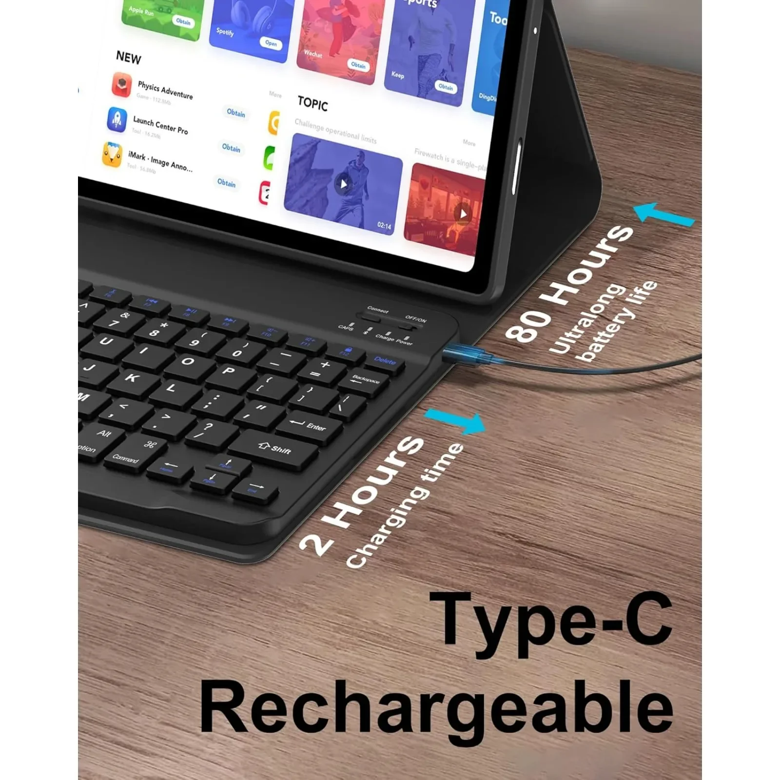 เคสคีย์บอร์ดสำหรับ Honor Pad 1 - Tablet Keyboard Case บทวิจารณ์และราคา