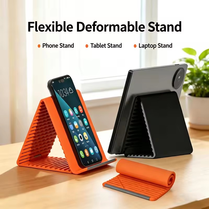 ที่วางโทรศัพท์ซิลิโคนแบบพับได้ - Useful Tablet Accessories บทวิจารณ์และราคา