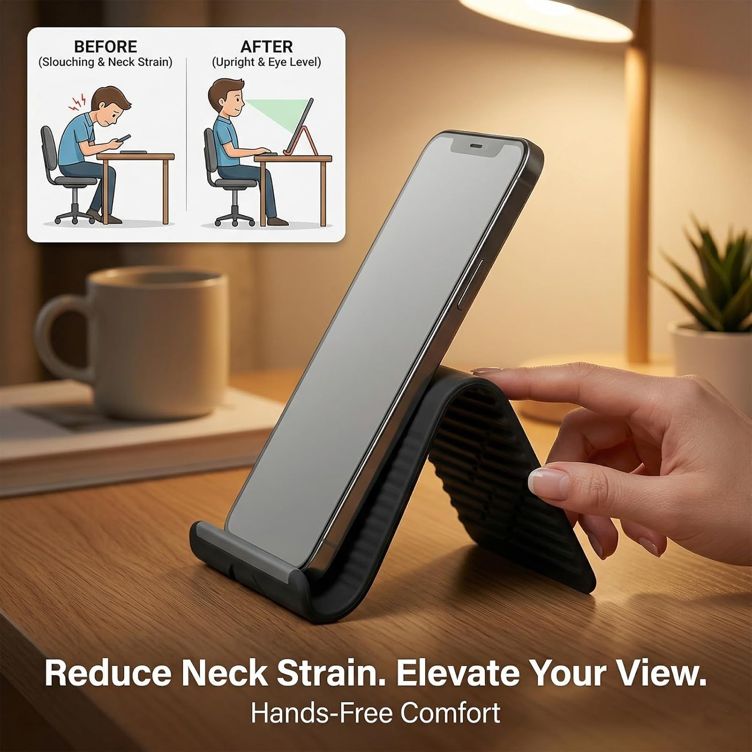 ที่วางโทรศัพท์ซิลิโคนแบบพับได้ - Useful Tablet Accessories บทวิจารณ์และราคา