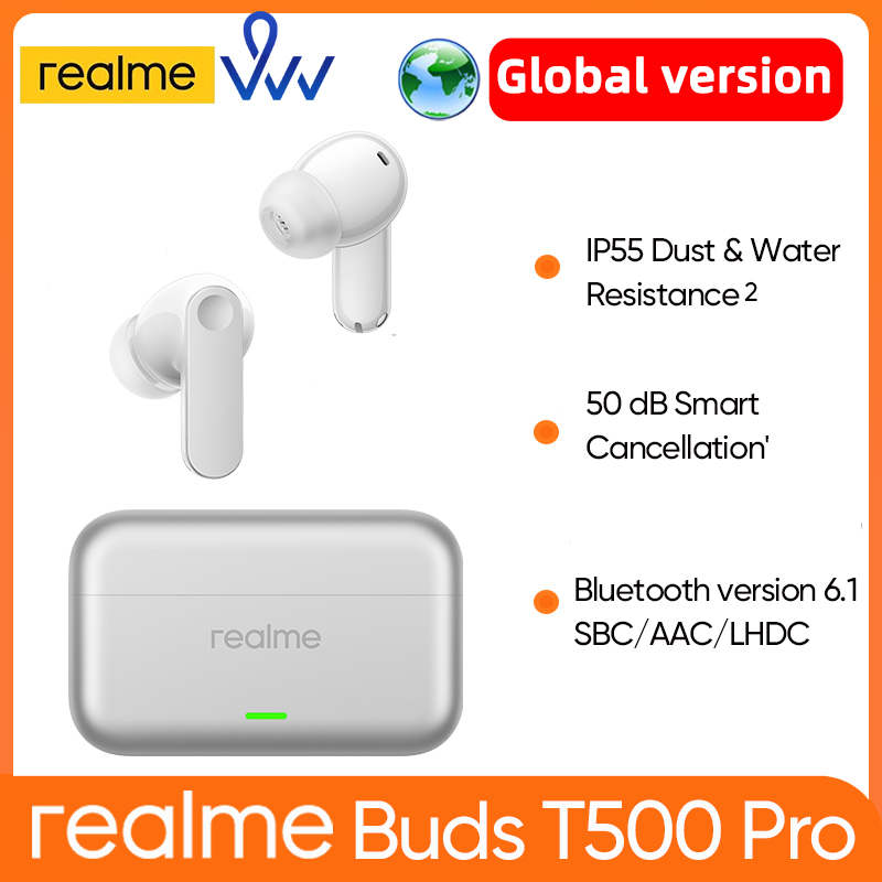 หูฟังไร้สาย realme buds T500 p - Realme Tablet Accessories บทวิจารณ์และราคา