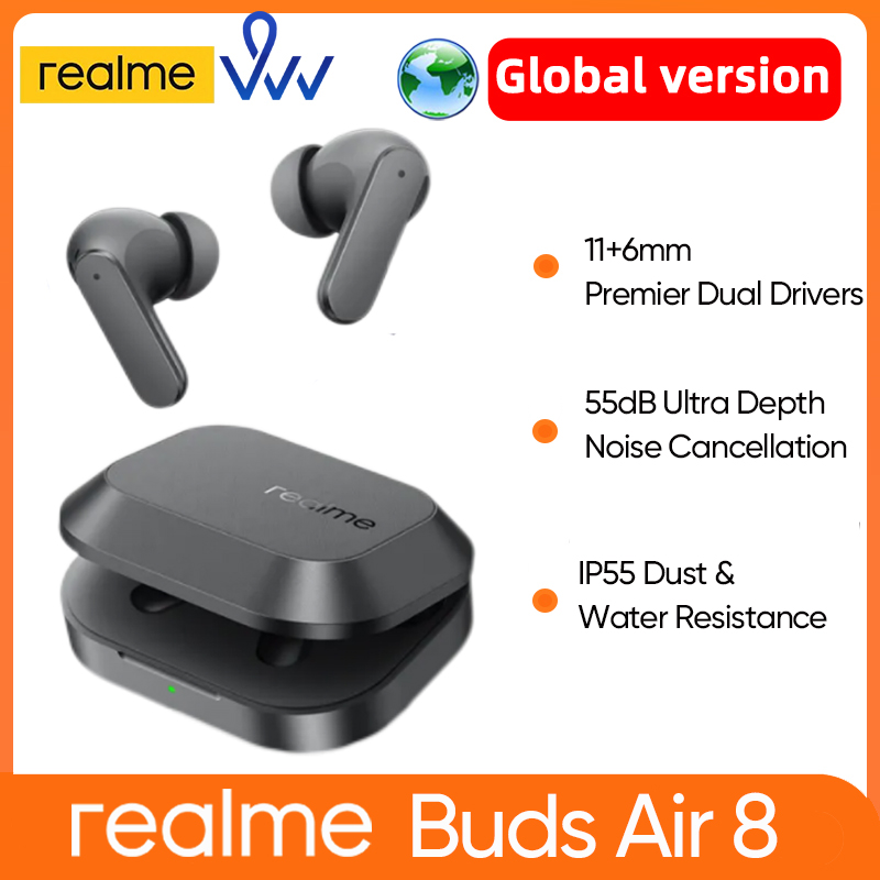 realme Buds Air 8 รุ่น Global  - Realme Tablet Accessories บทวิจารณ์และราคา