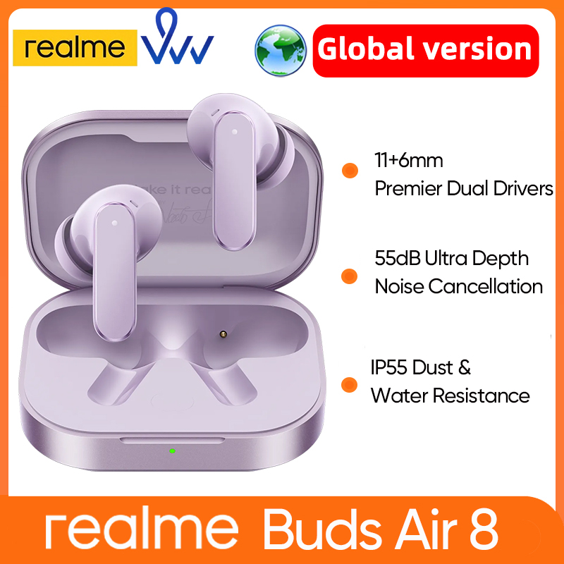 realme Buds Air 8 รุ่น Global  - Realme Tablet Accessories บทวิจารณ์และราคา