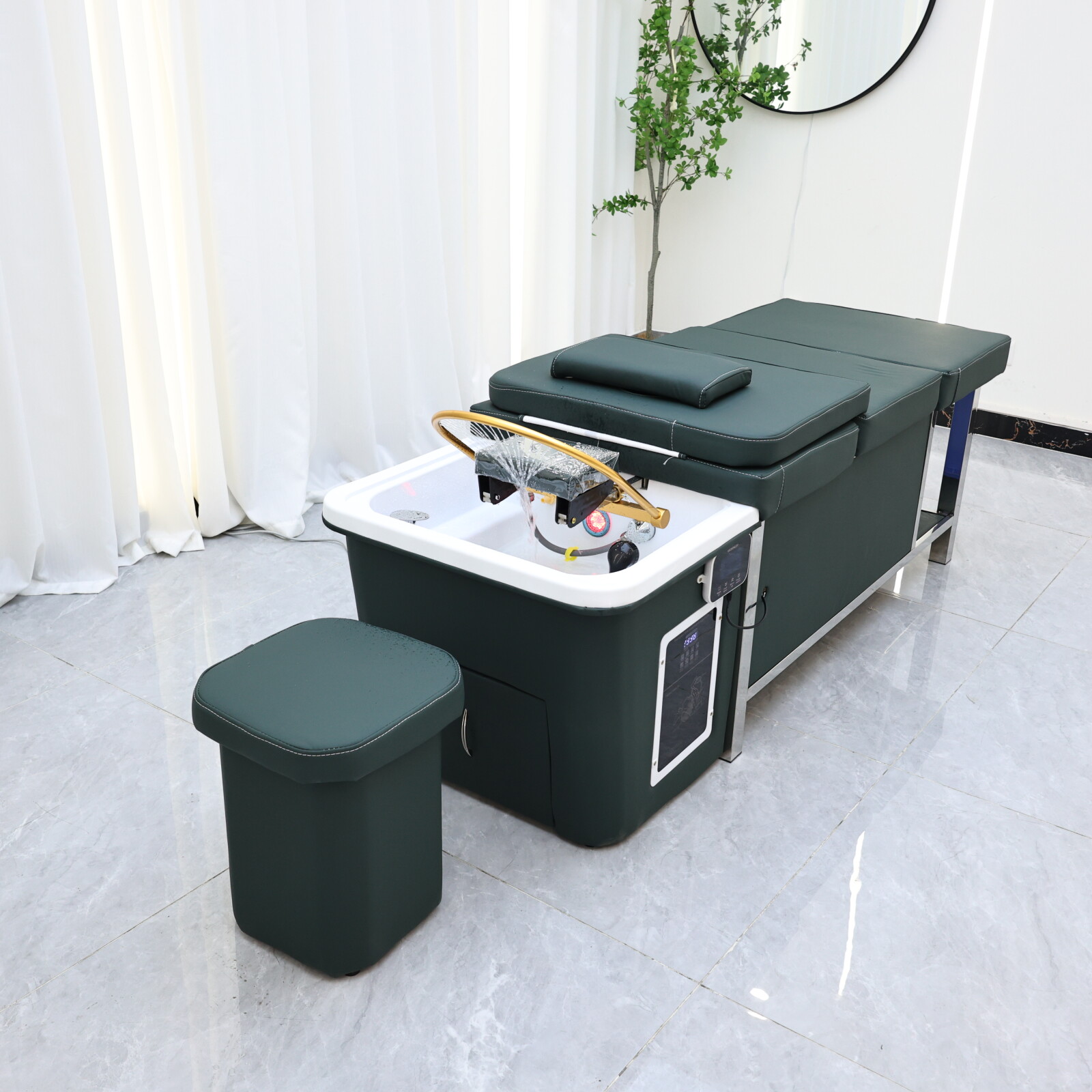 เตียงสระผมนวดศีรษะพร้อมระบบทำค - Massage Table Accessories Uk บทวิจารณ์และราคา