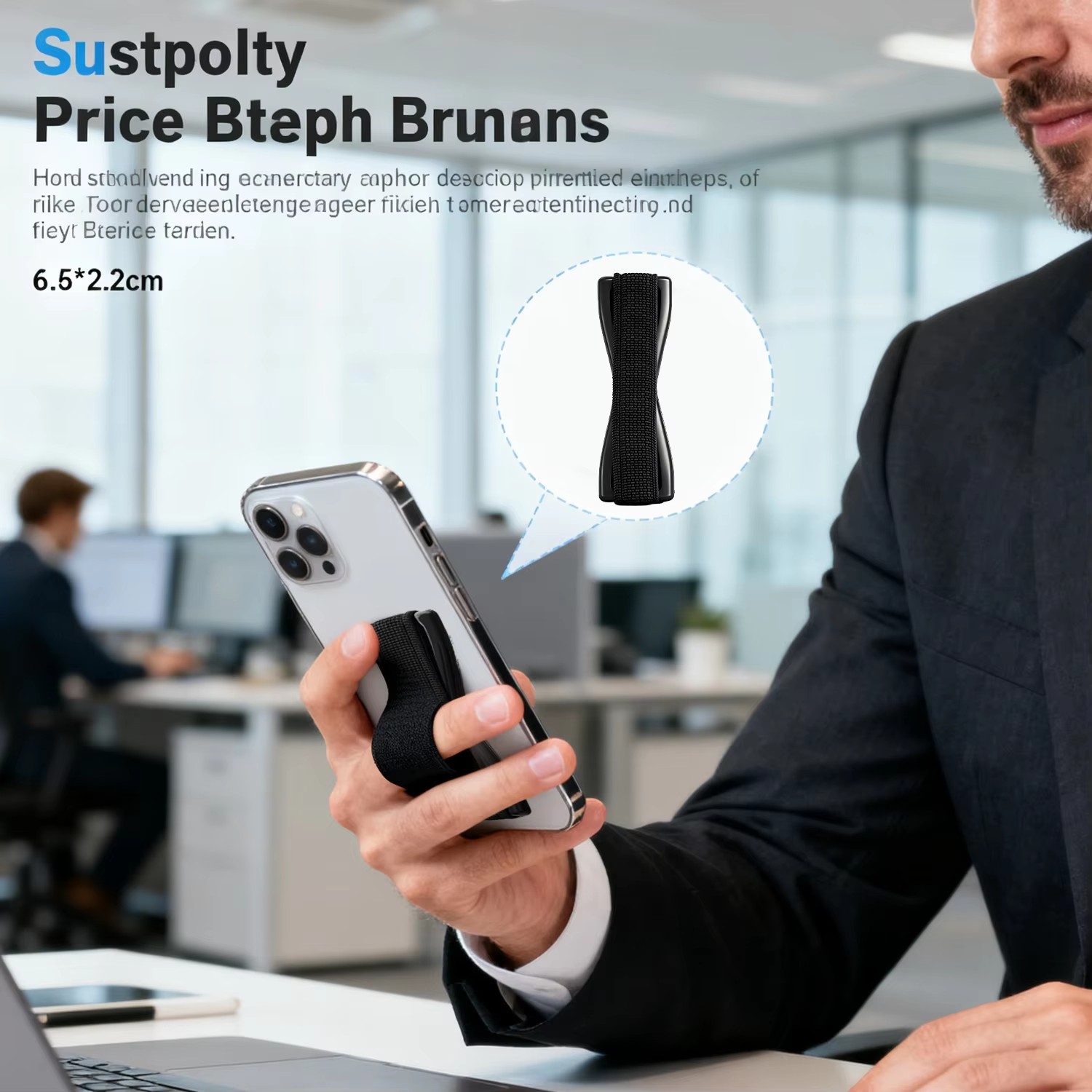 สายรัดโทรศัพท์แบบยืดหยุ่นพร้อม - Useful Tablet Accessories บทวิจารณ์และราคา